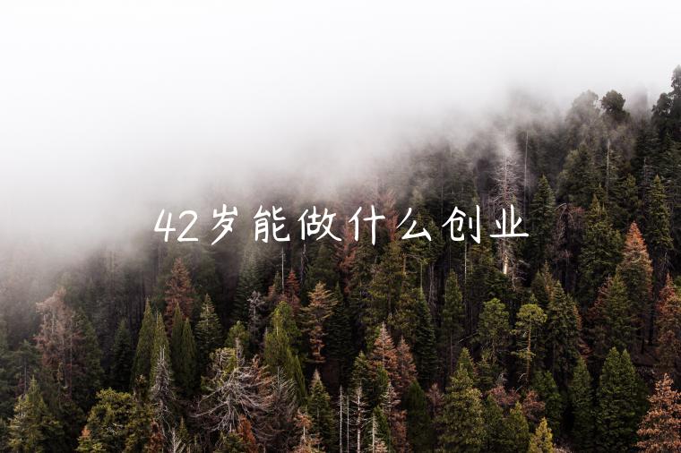 42歲能做什么創(chuàng)業(yè)